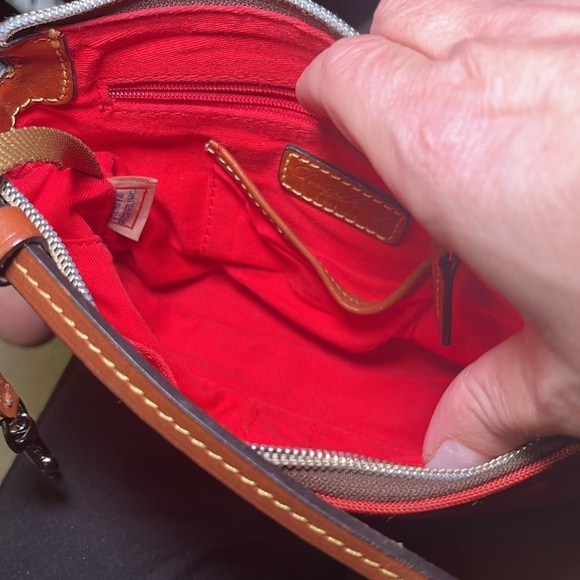 Dooney and Bourke orange small Crossbody bag made of canvas - Picture 10 of 10